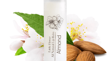 Almond Magic Lip Balm for Smooth, Happy Lips - Little Flower Soap Co