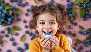 Blueberry Lip Joy for Little Smiles - Little Flower Soap Co