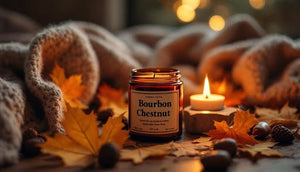 Bourbon Chestnut Candle Magic - Little Flower Soap Co