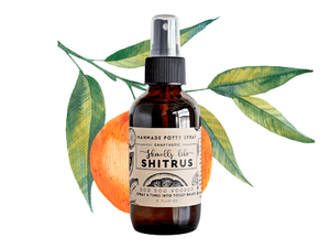 Citrus Potty Spray for Discreet Freshness - Little Flower Soap Co