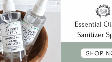 Essential Oil Hand Sanitizer Spray: Your Natural Defense Against Germs - Little Flower Soap Co