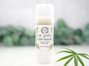 Everything You Need to Know About our CBD Pain Relief Stick - Little Flower Soap Co