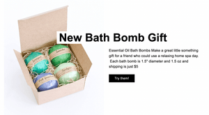 FUN FIZZY FEATURE : Bath Bombs - Little Flower Soap Co