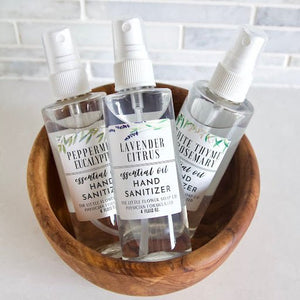 Hand Sanitizer Spray: Convenient, Effective & Essential for Everyday Wellness - Little Flower Soap Co