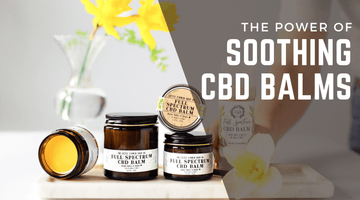 Natural Relief with a Soothing CBD Balm for Skin Care - Little Flower Soap Co