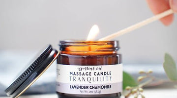 Tranquility Massage Candle - Little Flower Soap Co