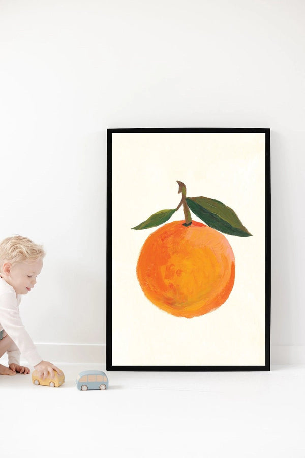 A Little Cutie Clementine Art Print - Little Flower Soap Co