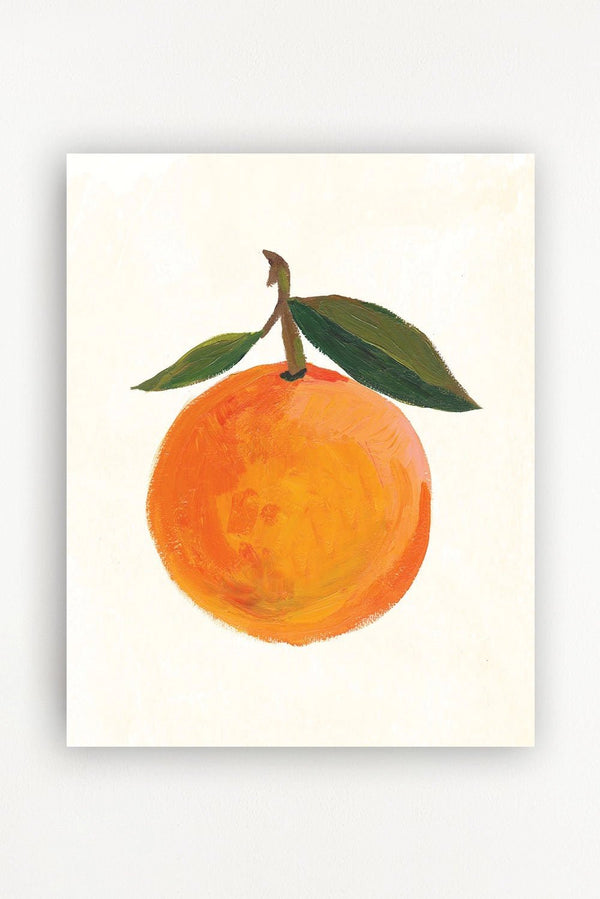 A Little Cutie Clementine Art Print - Little Flower Soap Co