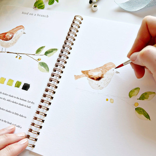 Animals Watercolor Workbook - Little Flower Soap Co