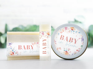 Baby in Bloom - Wildflower Shower Favors - Little Flower Soap Co