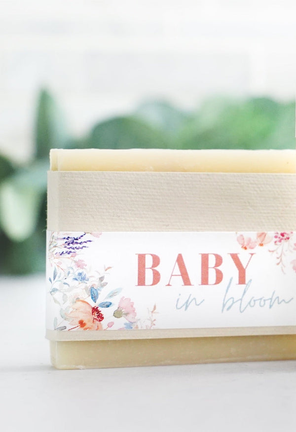 Baby in Bloom - Wildflower Soap Favor - Little Flower Soap Co