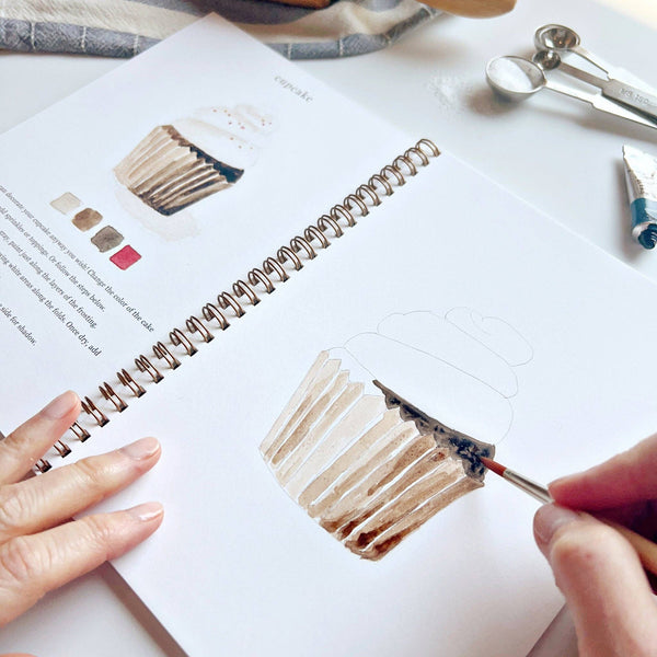 Baking Watercolor Workbook - Little Flower Soap Co