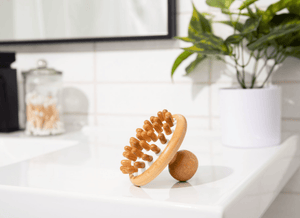 Bamboo Scalp Massager - Little Flower Soap Co
