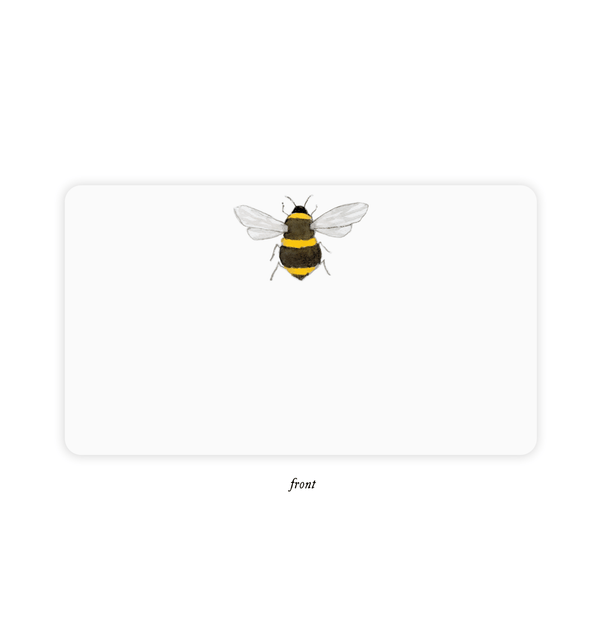 Bee Little Notes - Boxed Set of 85 Mini Note Cards - Little Flower Soap Co
