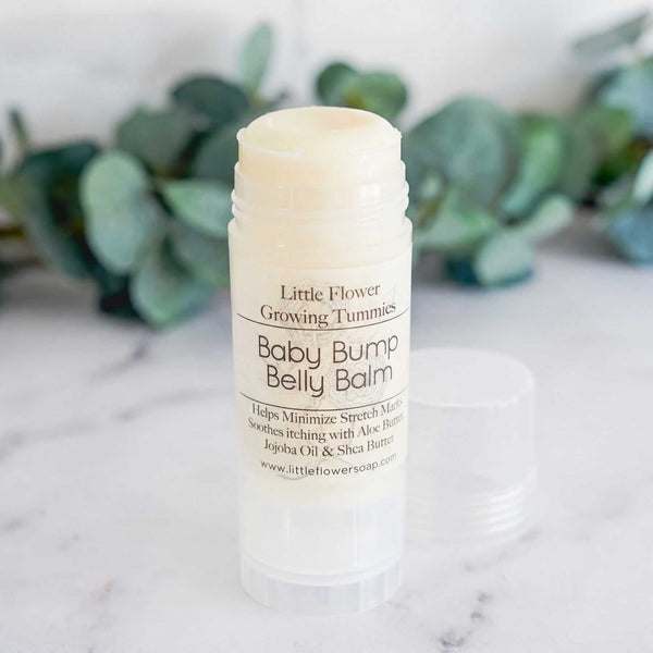 Belly Balm - for growing pregnancy tummies - Little Flower Soap Cobaby giftsbalmbalmsMom and Baby