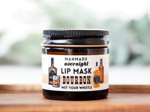 Bourbon Overnight Lip Rescue Mask - Little Flower Soap Co