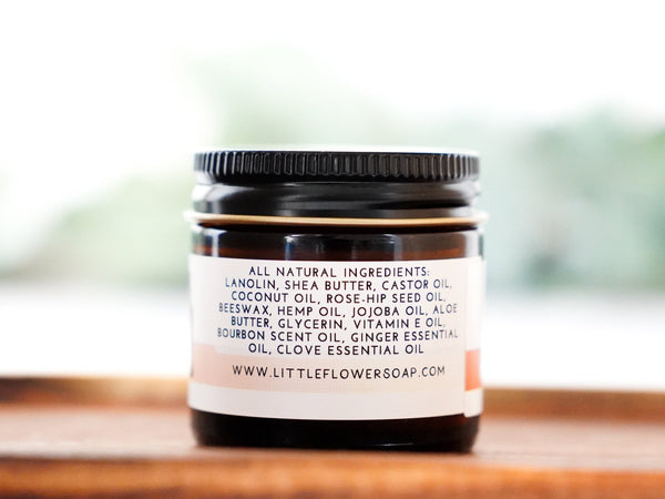 Bourbon Overnight Lip Rescue Mask - Little Flower Soap Co