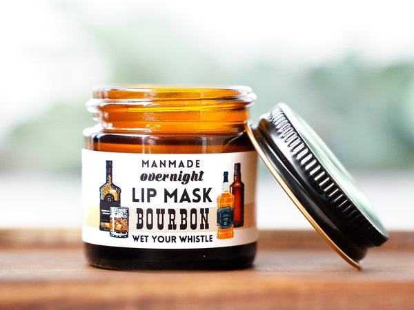 Bourbon Overnight Lip Rescue Mask - Little Flower Soap Co