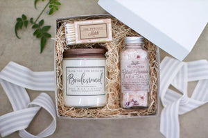 Bridal Party Gifts - Thank You or Will You Be my Bridesmaid Ask - Little Flower Soap Co