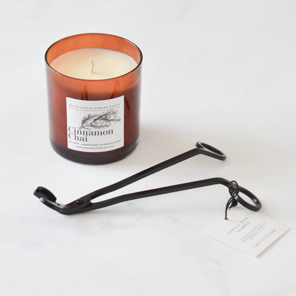 Candle Wick Trimmer | Black - Little Flower Soap Co