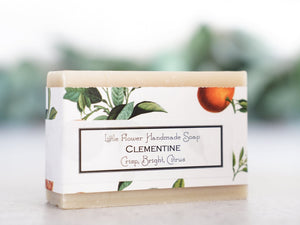 Clementine Bar Soap - Little Flower Soap Co