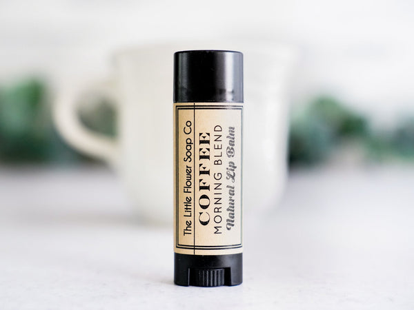 Coffee Lover Lip Balm - Stocking Stuffer - Little Flower Soap Co
