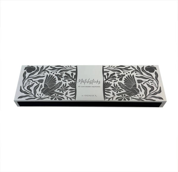 Decorative Box of Matches: Blue - Little Flower Soap Comatches