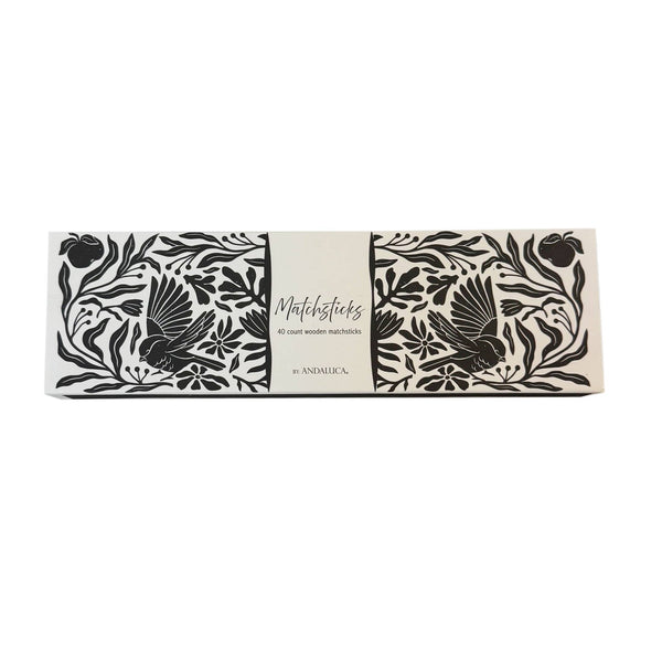 Decorative Box of Matches: Blue - Little Flower Soap Comatches
