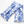 Load image into Gallery viewer, Delft Blue Neck Heating Pad – Hot &amp; Cold Therapy - Little Flower Soap Cocooling neck wrapDelftfloralSpa Accessories
