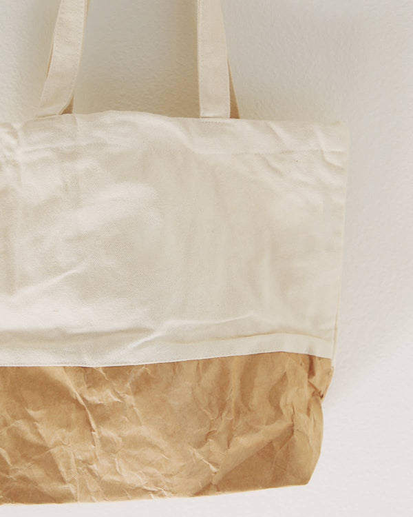 DuPont Paper and Canvas Tote - Little Flower Soap Co