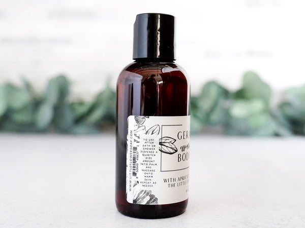 Geranium Body Oil - Little Flower Soap Co