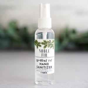 Hand Sanitizer Spray 2oz Noble Fir - Little Flower Soap Co