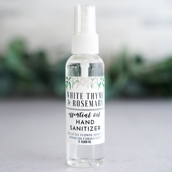 Hand Sanitizer Spray Orange Clove - Little Flower Soap Co