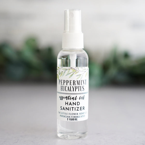 Hand Sanitizer Spray Orange Clove - Little Flower Soap Co