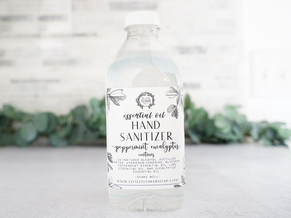 Hand Sanitizer Spray Orange Clove - Little Flower Soap Co