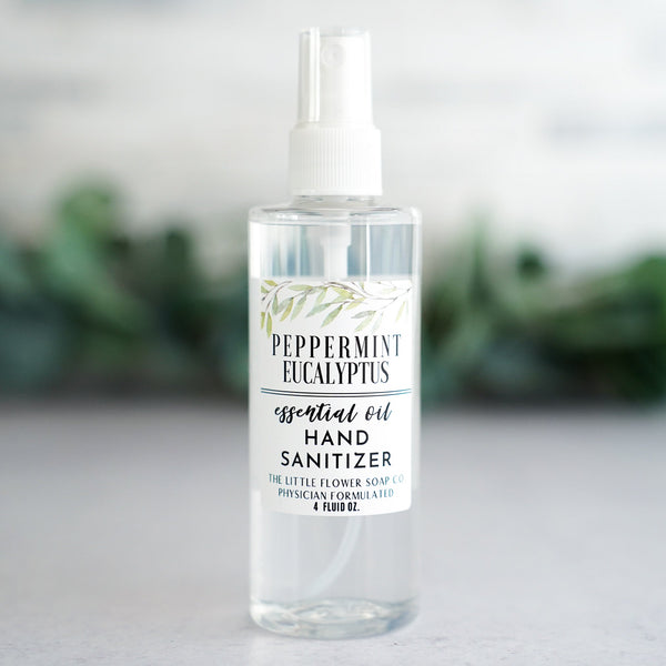 Hand Sanitizer Spray Orange Clove - Little Flower Soap Co