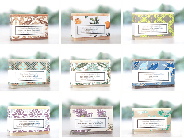 Handmade Soap - Set of 5 Bars - Little Flower Soap Co