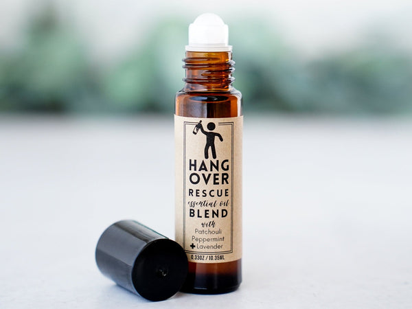 Hangover Rescue Roll On | Funny Stocking Stuffers for Men - Little Flower Soap Co