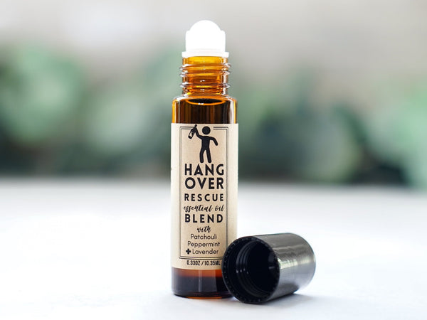 Hangover Rescue Roll On | Funny Stocking Stuffers for Men - Little Flower Soap Co