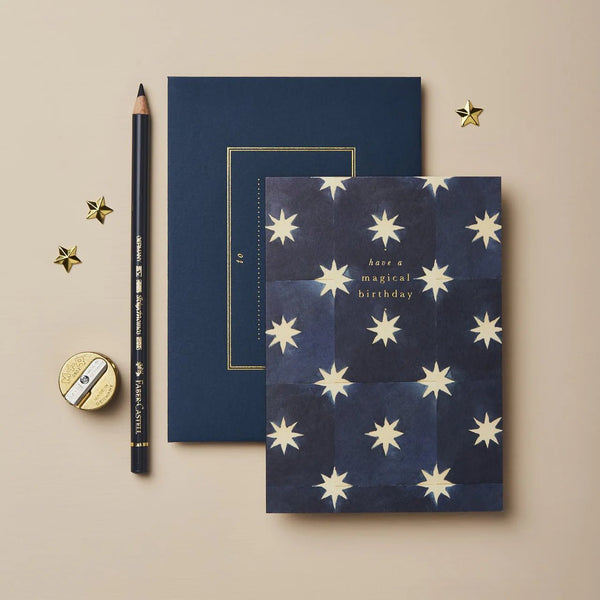 Have a Magical Birthday - Celestial Greeting Card - Little Flower Soap Co