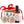 Load image into Gallery viewer, Gift set with skin rescue balms, lotion, and lip balm with a red ribbon on a white background
