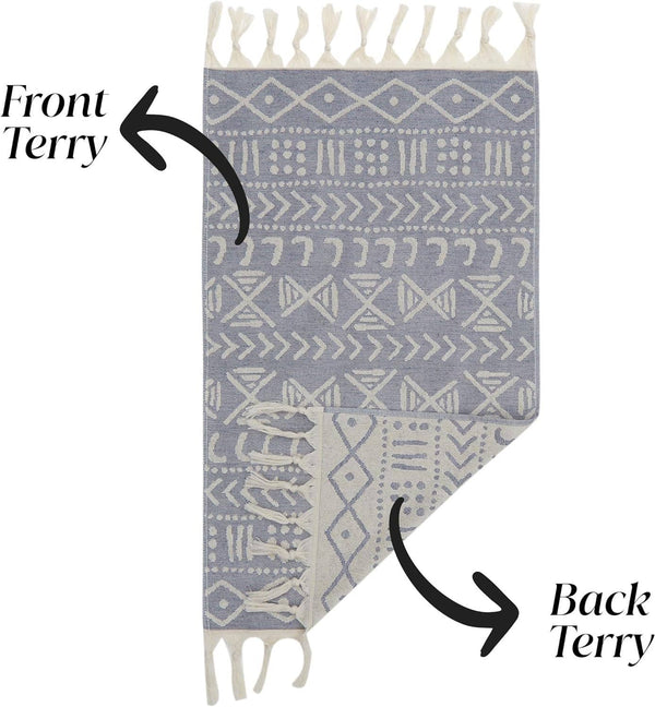 Ikat Turkish Hand Towel - Little Flower Soap Co