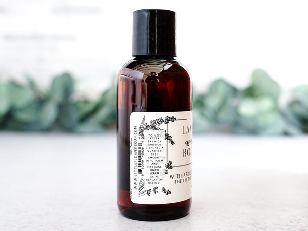 Lavender Body Oil - Little Flower Soap Co