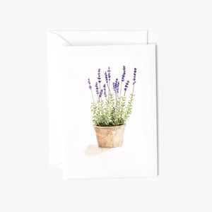 Lavender Mini Notecard - Little Flower Soap Co