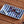 Load image into Gallery viewer, Linen Tray - White Blue Stripe - Little Flower Soap Co
