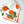 Load image into Gallery viewer, Little Cutie Muslin Bib Set of 2 - Orange Blossom Baby Shower - Little Flower Soap Co
