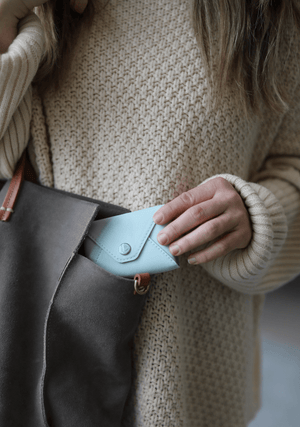 Little Notes Holder | Seaglass Pouch - Little Flower Soap Coe. francis paperGreeting Card
