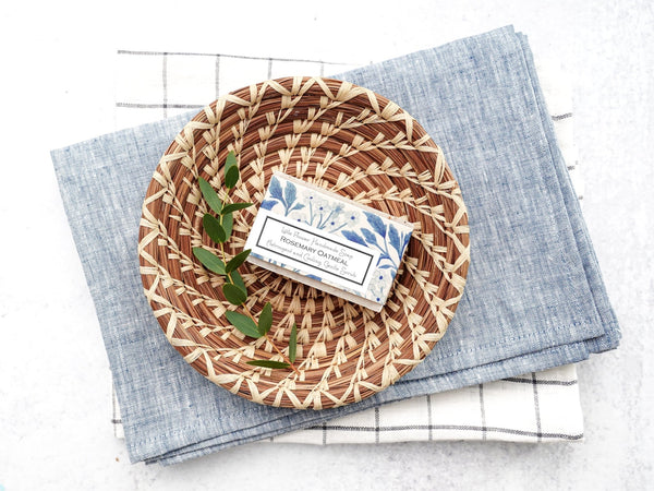 Luisa Grass Basket - Little Flower Soap Co