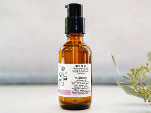Massage Oil with Arnica - Passion - Black Pepper & Rose - Little Flower Soap Co