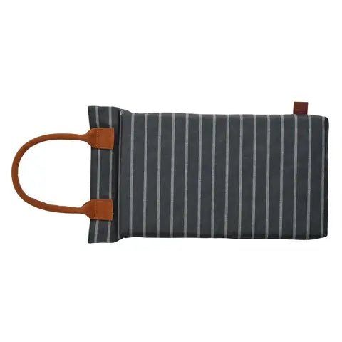Memory Foam Navy Garden Kneeler - Little Flower Soap Co